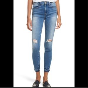 FRAME Denim le high skinny in Roman size 30
